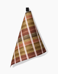Fall Harvest Stripes Mini Towel