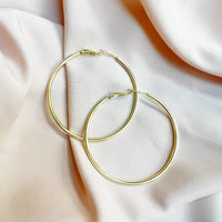 City Thin Hoops Gold Filled