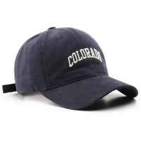 Vintage Letter Embroidered Baseball Cap