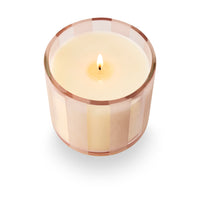 Pink Pine Etched Striped Glass