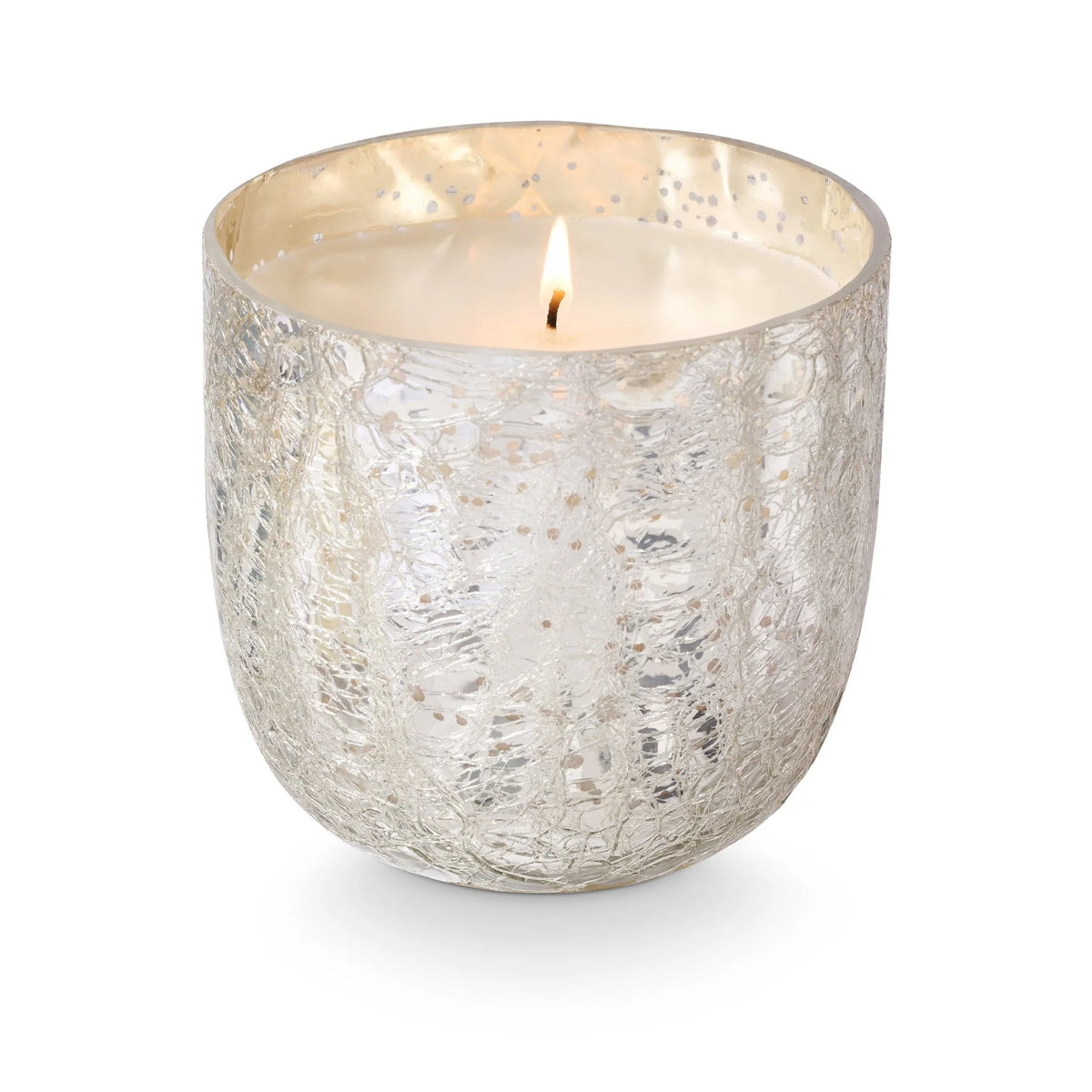 North Sky Boxed Crackle Glass Candle