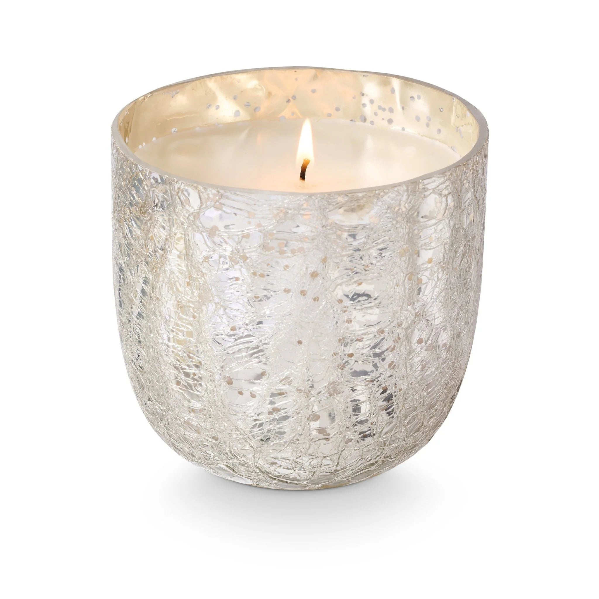 North Sky Boxed Crackle Glass Candle