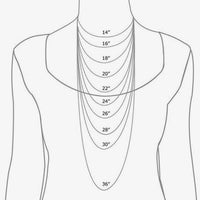 Rose Dainty Paperclip Layering Chain Necklace Gold Filled