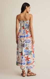 Z Supply Cornelia Ami Floral Midi Dress