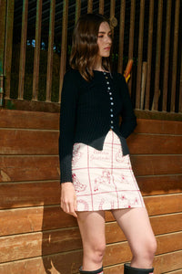 Slim Fit Knit Button Top - RTK1029