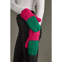 The Color Block Mittens