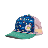 Hat - Kids' Mountain Rainbow Trucker