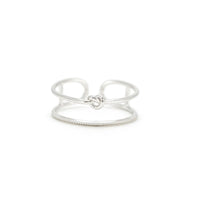 Knot Today Ring | Open Band Ring | Minimalist Ring
