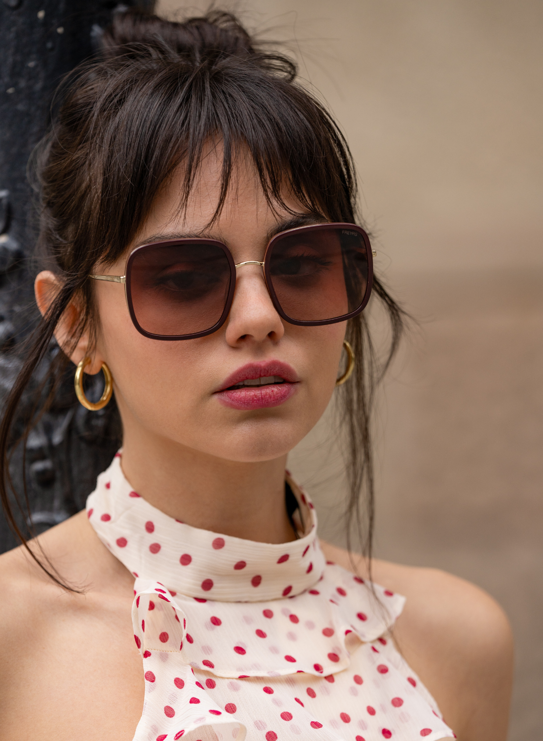 Cosmo Acetate Womens Square Sunglasses