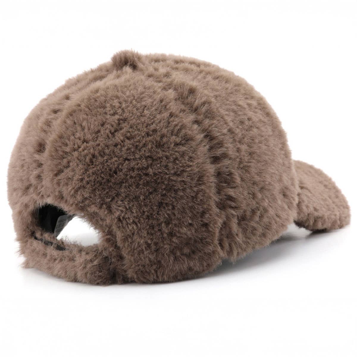 Winter Plush Baseball Hat