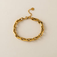 Veya Chain Bracelet | Gold Chain Bracelet | 18K Gold PVD