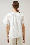 Rain or Shine Eyelet Top