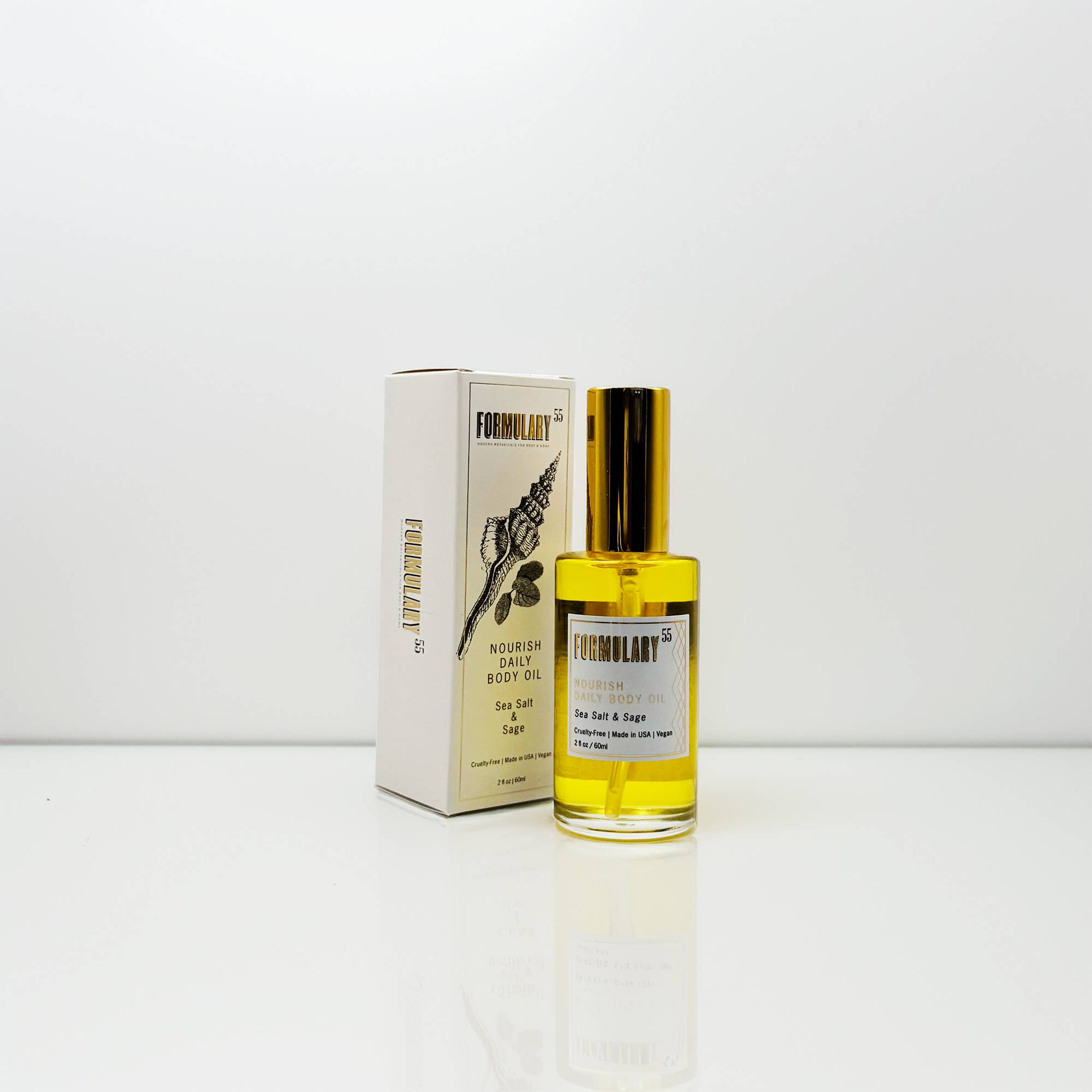 Sea Salt & Sage - Nourish Daily Body Oil (2oz)