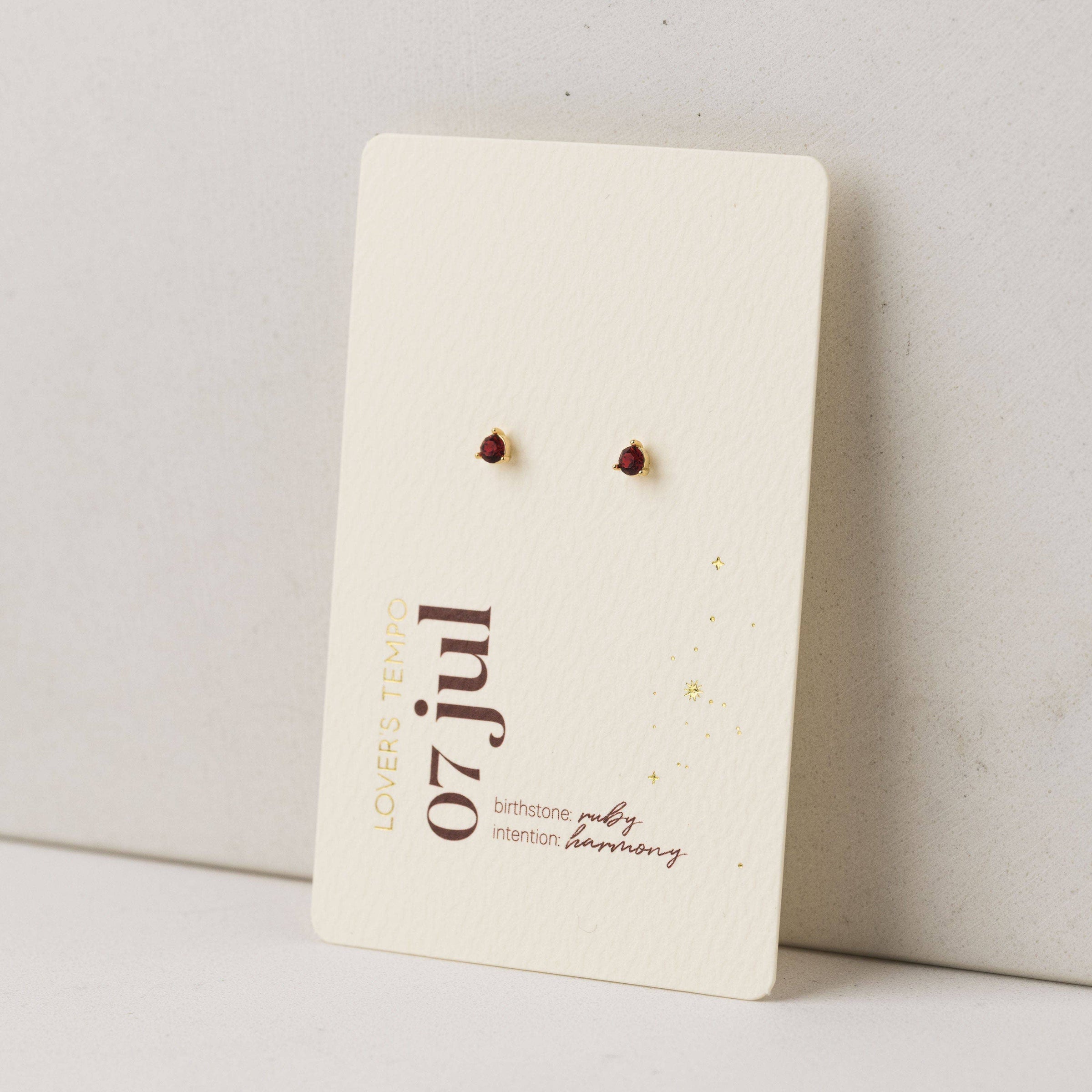 July Kaleidoscope Studs | Birthstone Studs | Crystal Studs