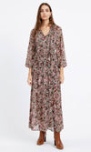 Zoa Chiffon Maxi Dress with Slip