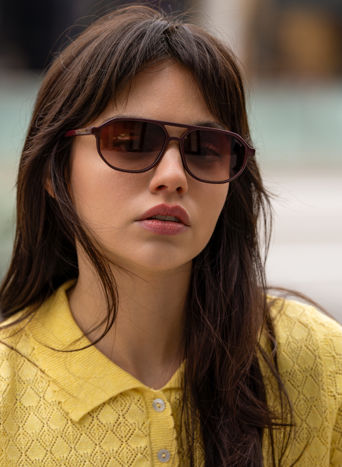 Fenix Acetate Unisex Aviator Sunglasses