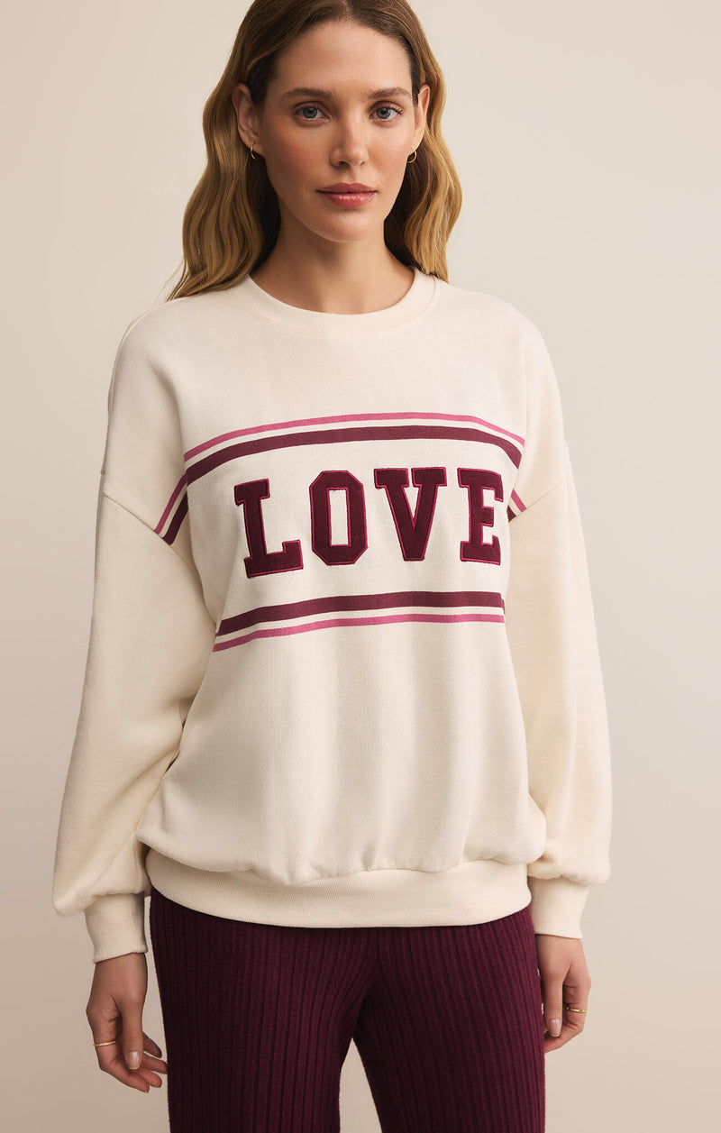 The Oversized Love Sweatshirt