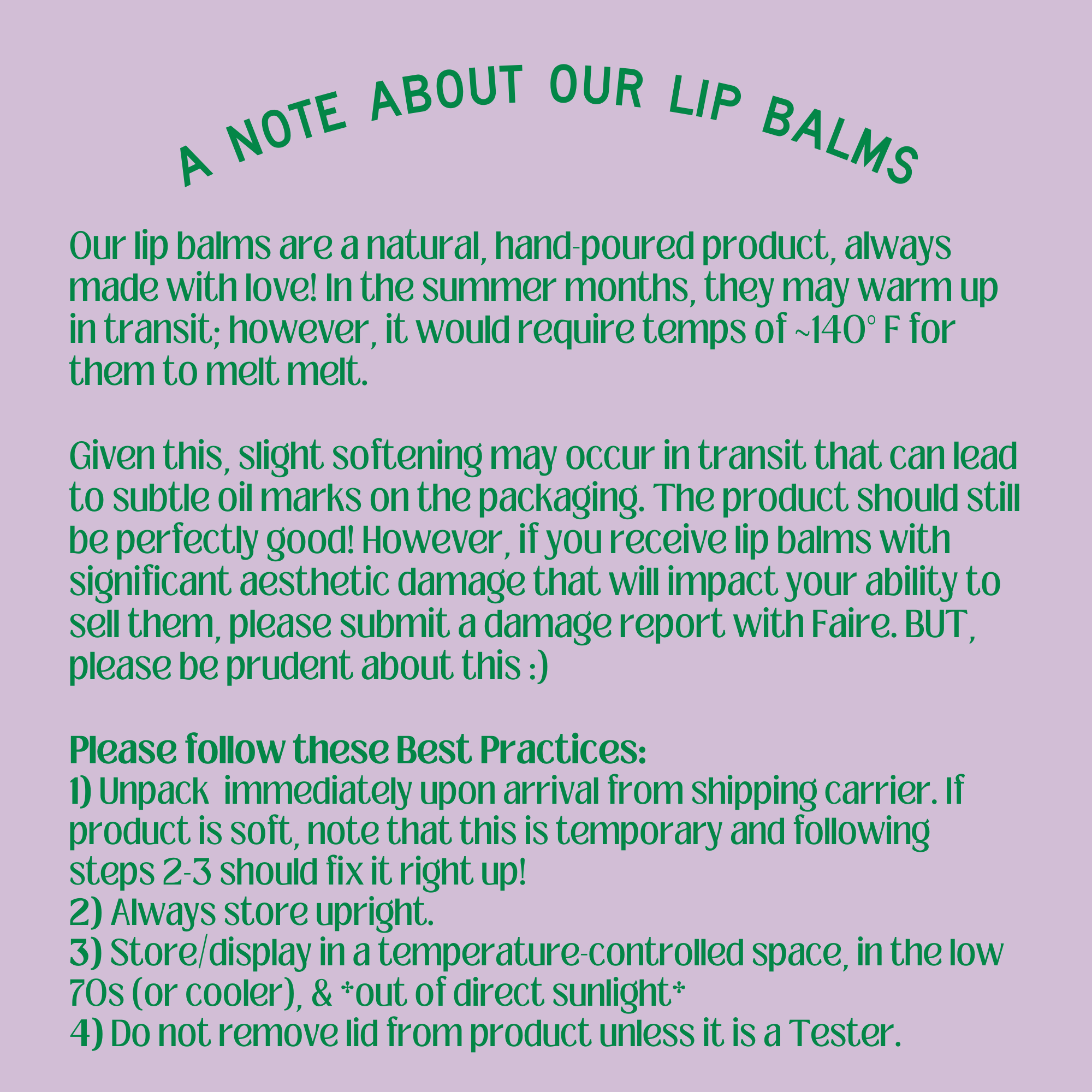 Lavender Mint Organic Lip Balm / 0.3 oz Biodegradable Tube