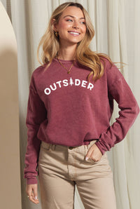 OUTSIDER Mineral Graphic Sweatshirt