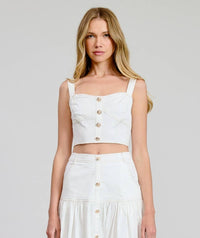 The Button Detail Tank