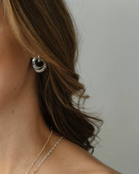 Neve Knot Gold Filled Earrings