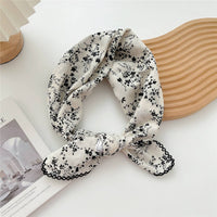 Cotton Linen Square Scarf