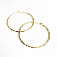 City Thin Hoops Gold Filled