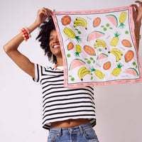 Carson Fruit Print Scarf