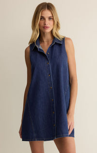 Z Supply New Day Denim Mini Dress