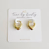 Heartthrob Hoops Earrings Gold Filled