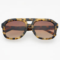 Voyager Acetate Oversized Aviator Sunglasses