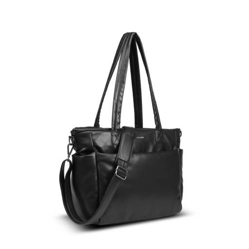 Bubbly Large - Recycled Vegan Tote Bag - Black