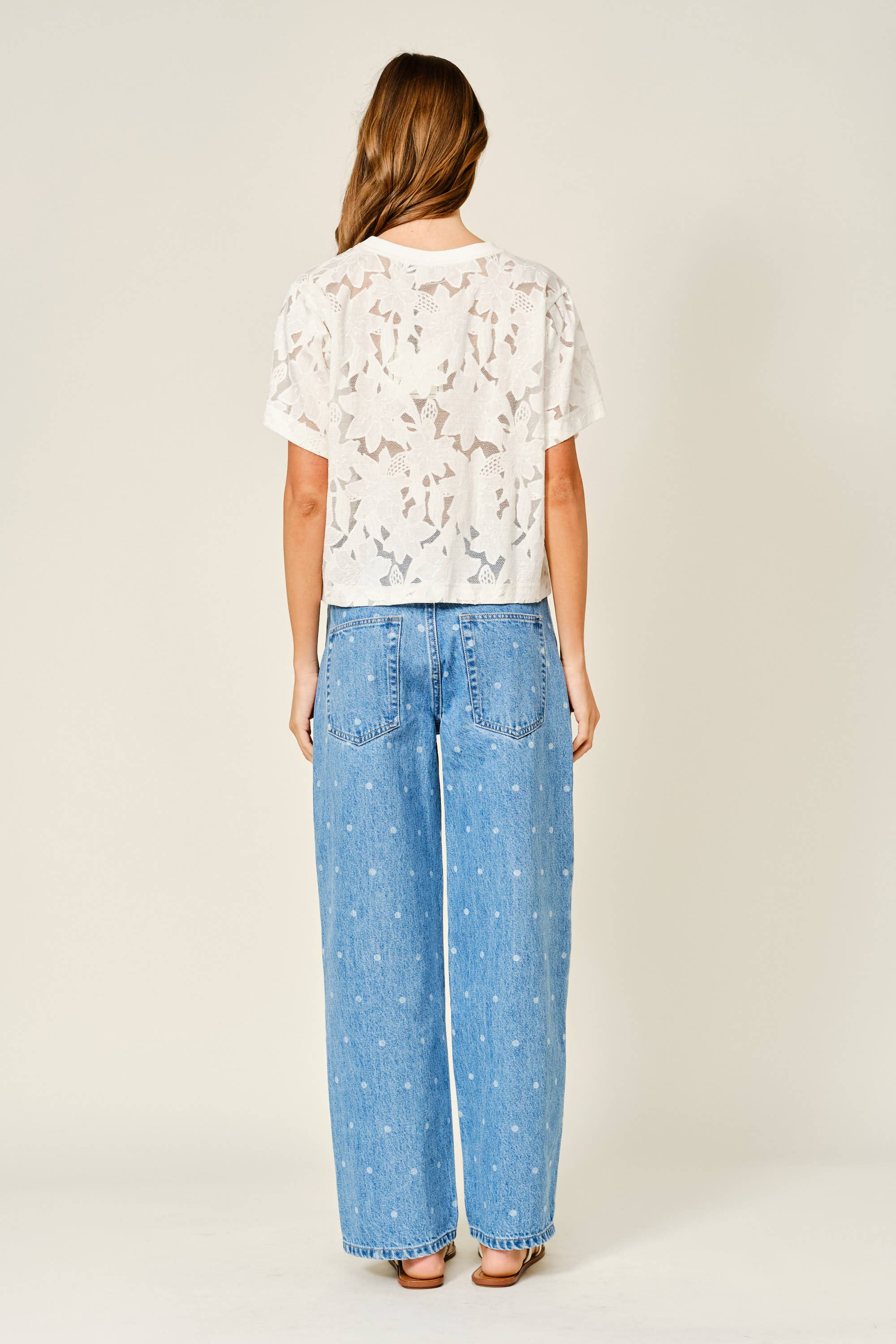 Lace Floral T-shirt