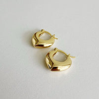 Heartthrob Hoops Earrings Gold Filled