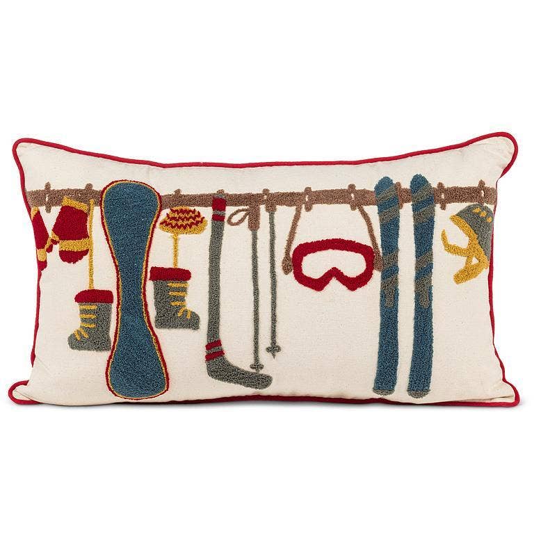 Rectangle Ski Gear Pillow