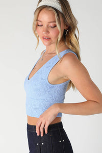 Lace V-Neck Tank Top