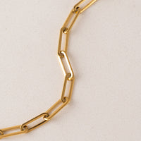 Bold Paperclip Bracelet | Gold Bracelet | Minimalist Jewelry