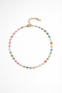 NEON RAINBOW OPAL NECKLACE