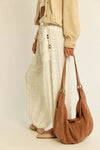 The Roma Suede Tote
