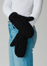 The Cable Knit Mittens