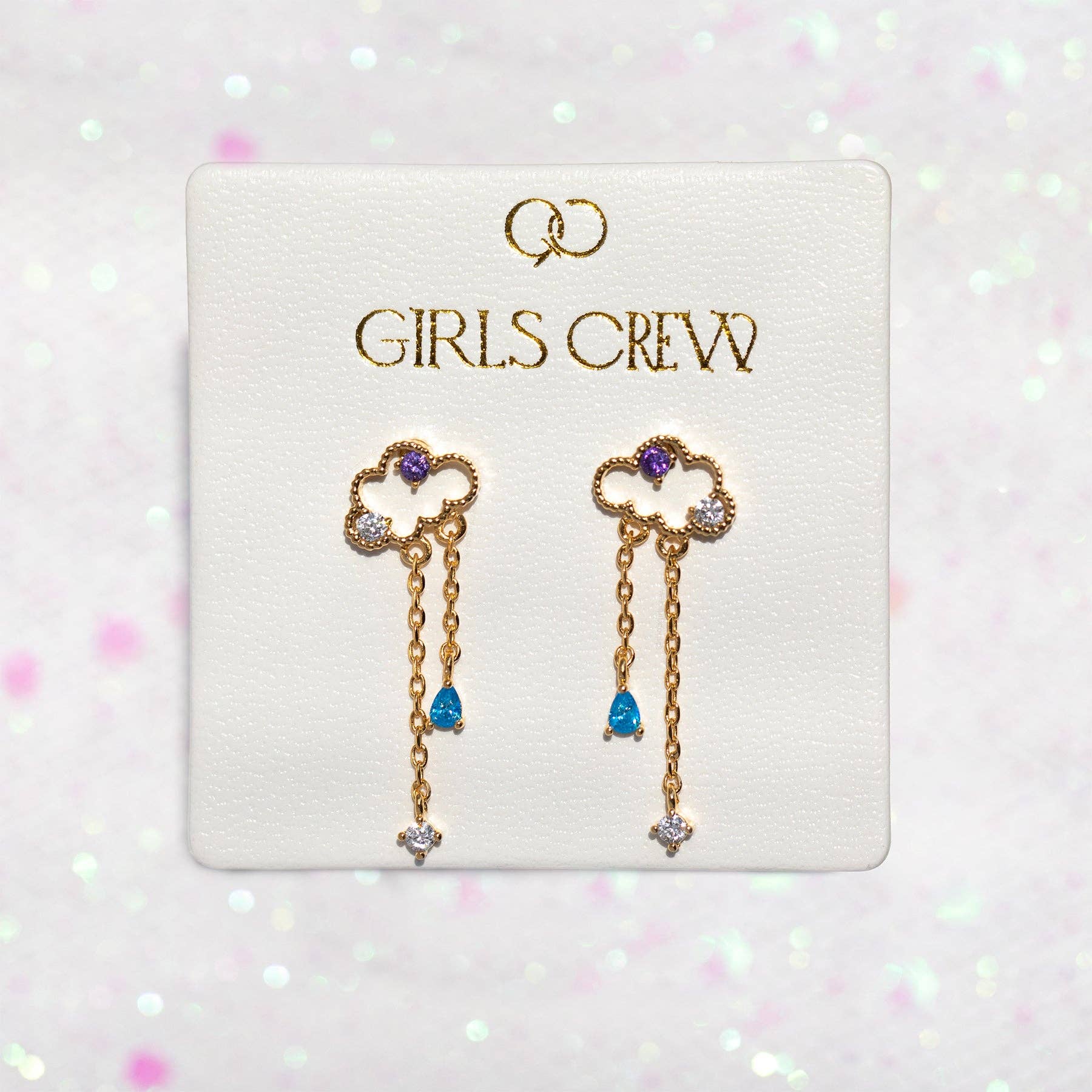 Reigning Clouds Dangle Earrings