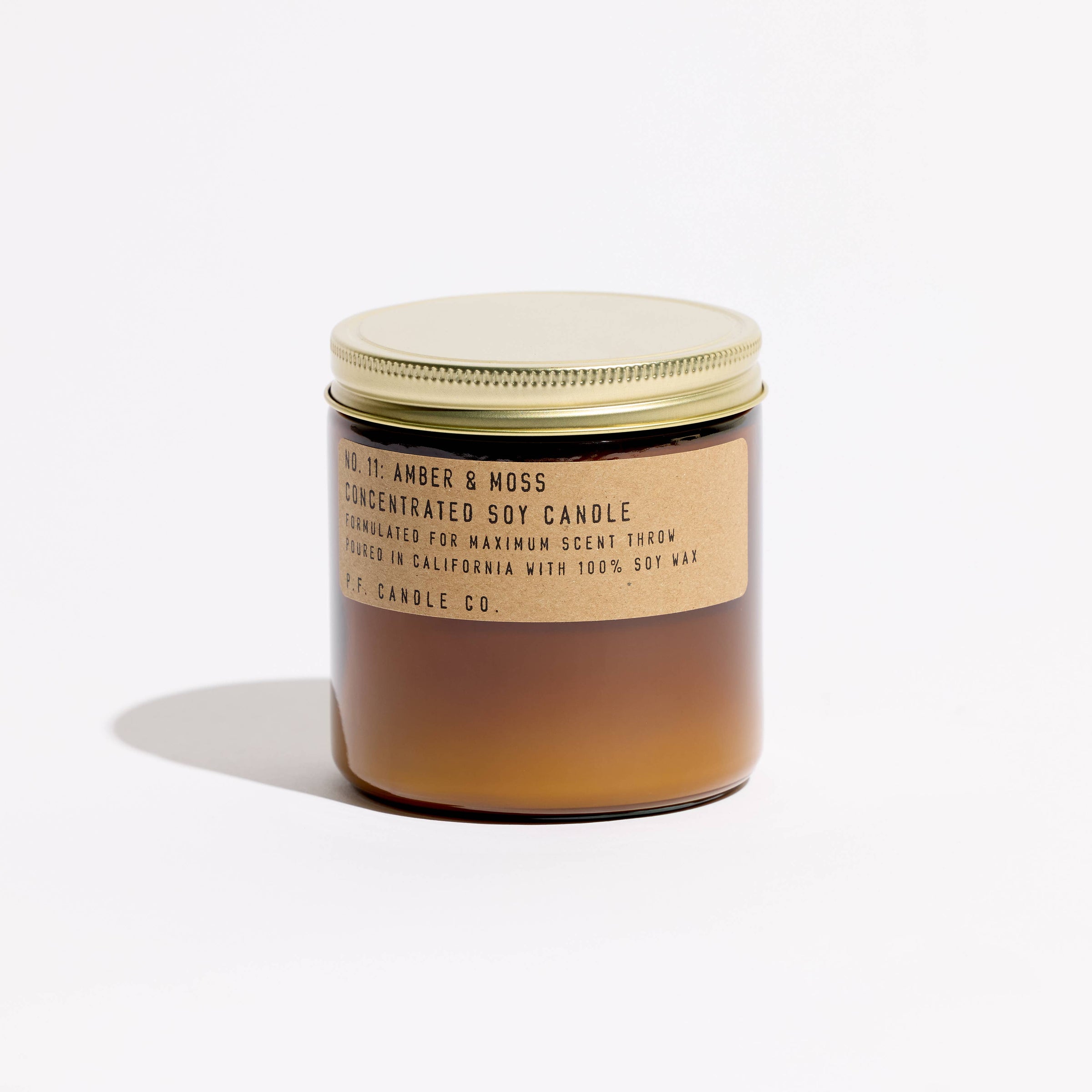 Amber & Moss - 12.5 oz Large Concentrated Candle