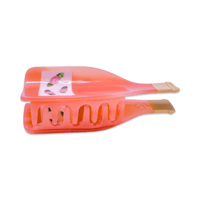 Large Rose Wine Bottle Hair Claw Clip