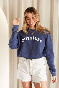 OUTSIDER Mineral Graphic Sweatshirt
