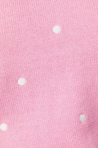 Polka Dot Embroidered Sweater