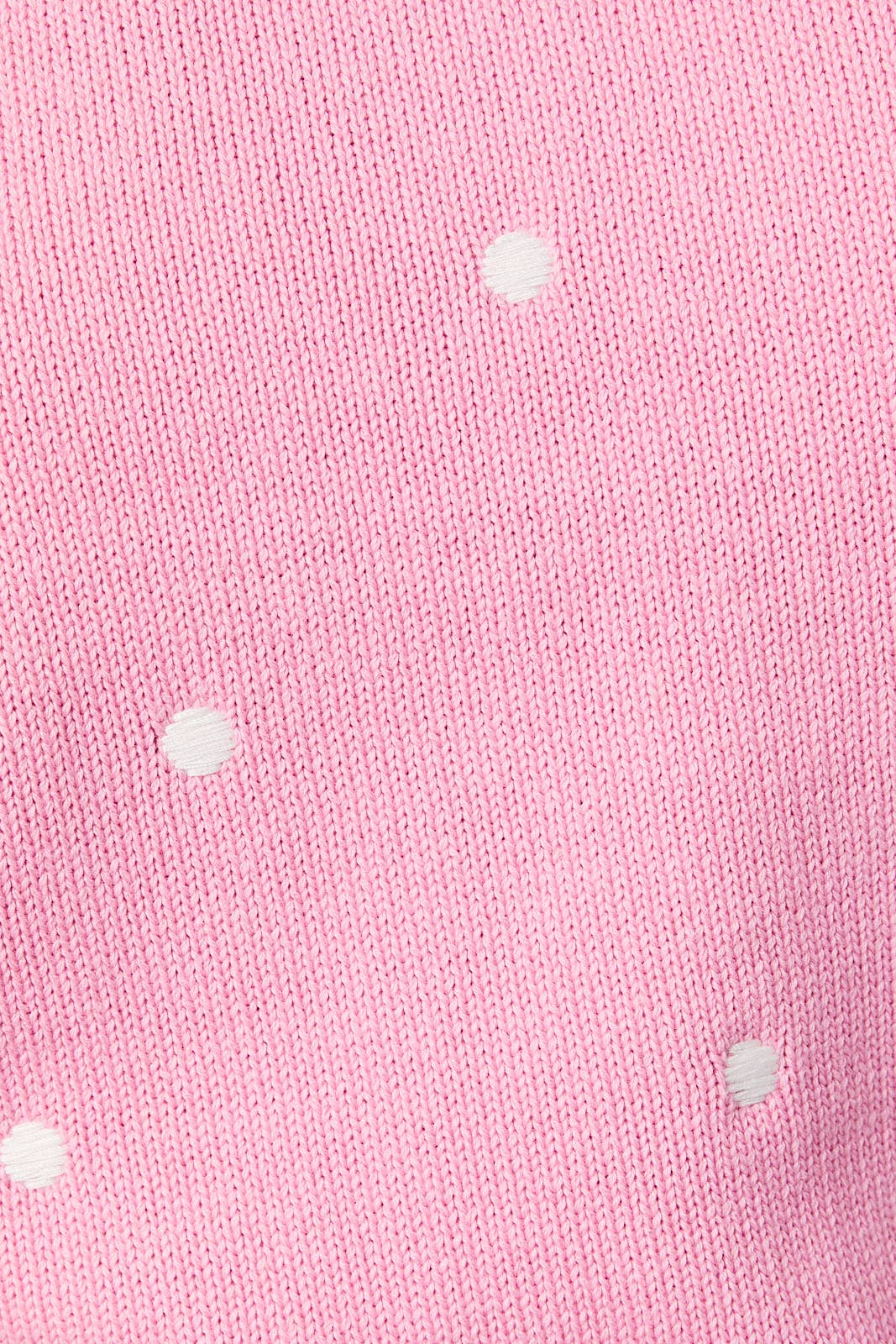 Polka Dot Embroidered Sweater