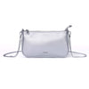 Francine - Recycled Vegan Chain Crossbody - Silver