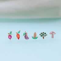 Farmers Market Veggie Stud Set