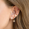 Teeny Tiny Clear Cluster Studs