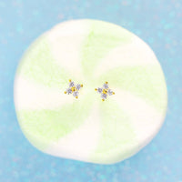 Teeny Tiny Clear Cluster Studs
